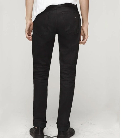 Rag and bone archives black slim jeans - Picture 4 of 6